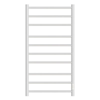 Полотенцесушитель электрический Point Аврора PN10850W П10 500x1000 диммер справа, белый