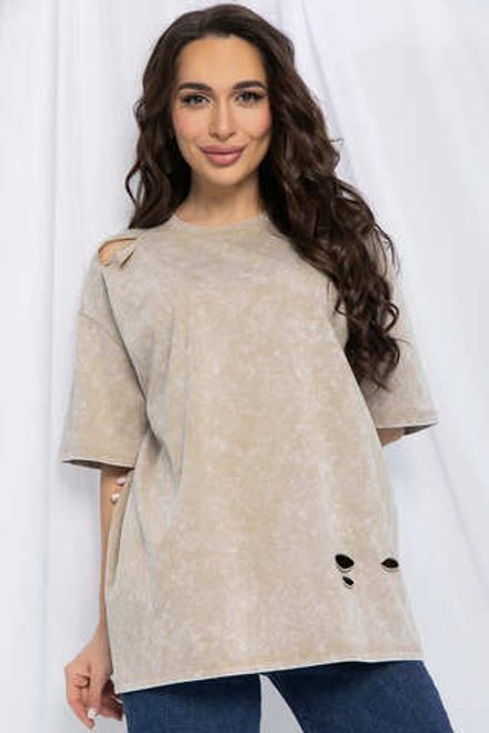 Футболка Микель (бежевая) Б13121-20М LT Collection