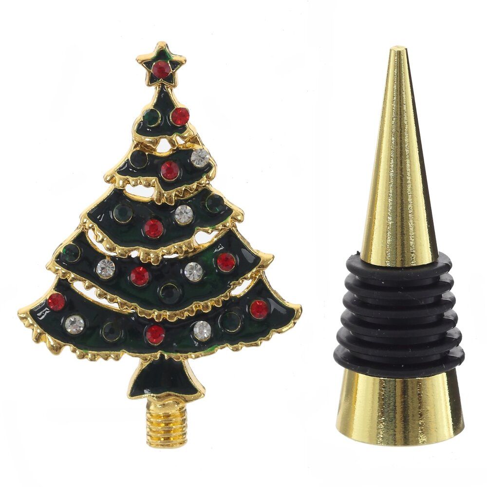 GAEM Набор: пробка для бутылки и декор для бокалов, L9 W3,5 H14 см