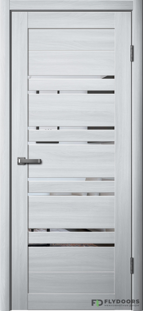 Межкомнатная дверь La Stella 282 (Зеркало) Ясень пепельный