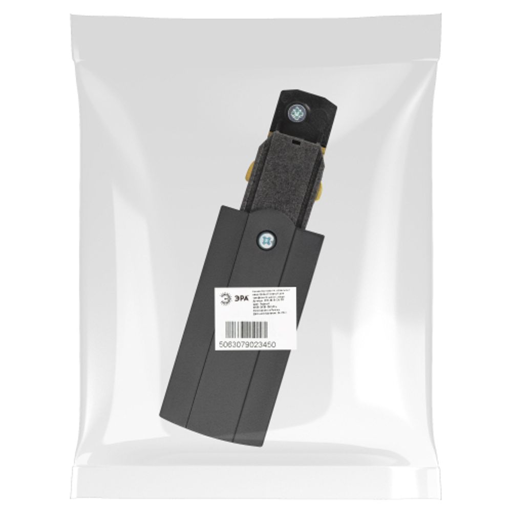 Ввод питания ЭРА STR-30-B-CN-PR типа PR для трехфазного шинопровода правый черный | Трехфазный шинопровод и аксессуары