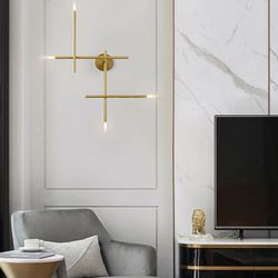 Настенное Бра Traverse Wall Gold H98 By Imperiumloft