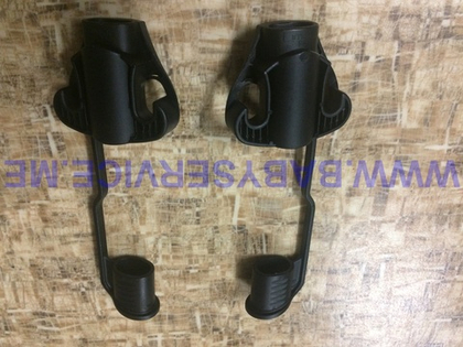 Корпус перекидной ручки труба 20/30мм левый