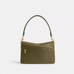 COACH СУМКА ЧЕРЕЗ ПЛЕЧО TABBY CHAIN, ОЛИВКОВЫЙ