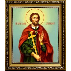 Иоанн Сочавский великомученик. Икона на холсте.