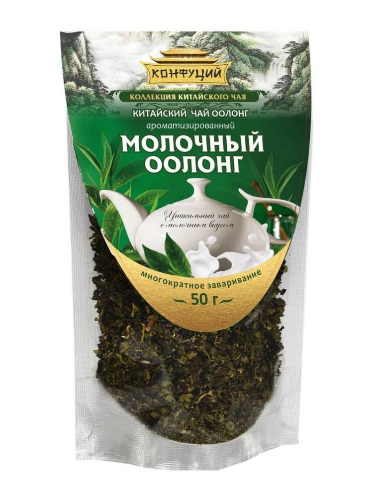 Чай зеленый Конфуций Молочный оолонг 50 г, 3 шт