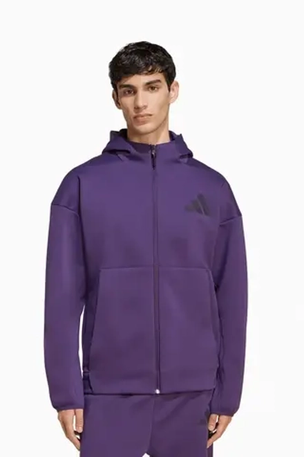 Кофта adidas Z.N.E. Full-Zip - фиолетовый
