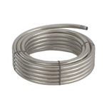 Металлорукав DN 26мм в гладкой EVA изоляции и оплетке из нержавейщей стали, Dвн 26,5 мм, Dнар 34,0, 25 м