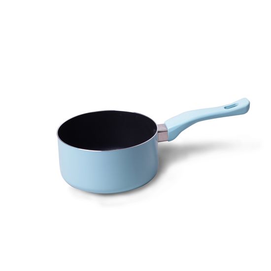 Ковш кухонный 1,6 л. из алюминия с антипригарным покрытием Kamille KM-0614A (d16х7,5 см)