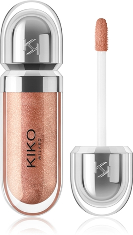 KIKO Milano 3D Hydra - Увлажняющий блеск для губ оттенок 18 Golden Sparkle, 6 ml