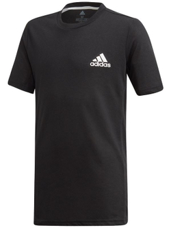 Футболка для мальчика теннисная Adidas B Escouade Tee - black/white