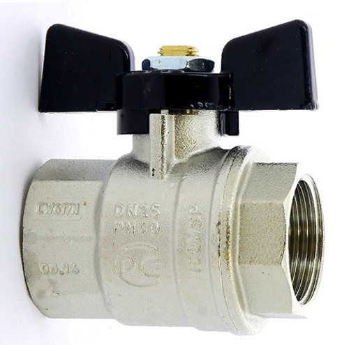 Bugatti Кран Шаровой ВР 1" (бабочка)