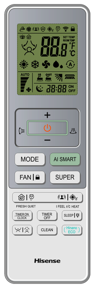 Инверторная сплит-система серии VISION PRO SUPERIOR DC Inverter AS-13UW4RXVQH01 (комплект)