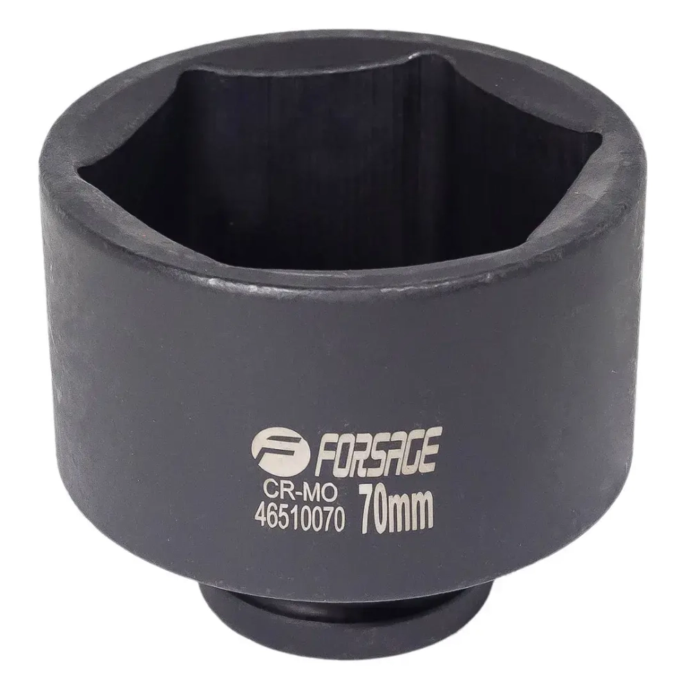 Головка ударная глубокая 70мм 6гр. 3/4'' Forsage F-46510070
