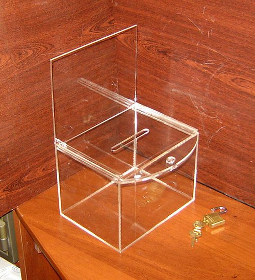 Ящик для пожертвований 200х150х150 300