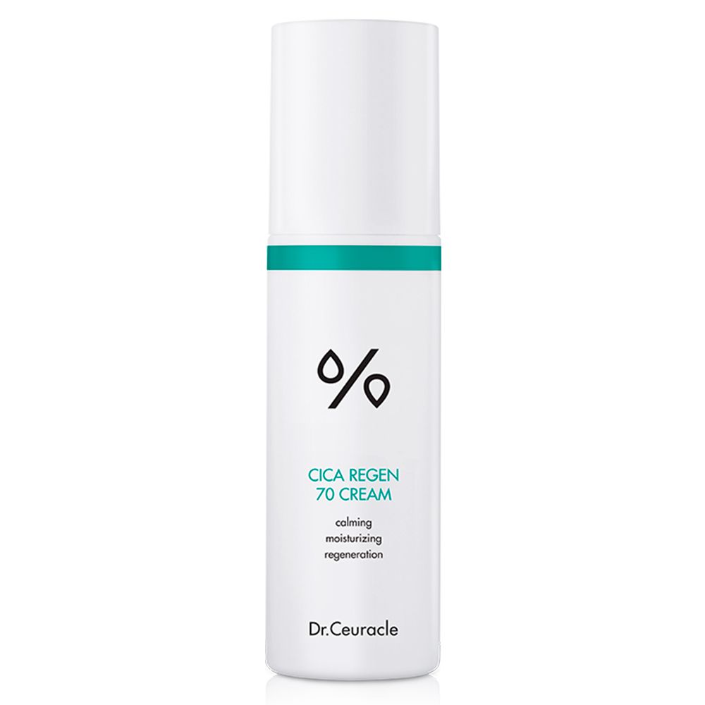 DR.CEURACLE Cica Regen 70 Cream Успокаивающий крем с центеллой , 50 мл