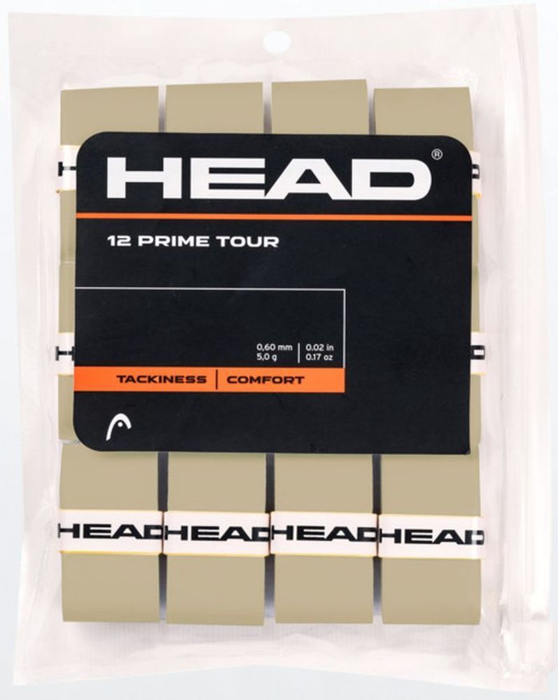 Теннисные намотки Head Prime Tour 12P - grey