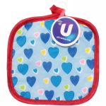 Прихватка 17*17см «Love» микс 4 цвета