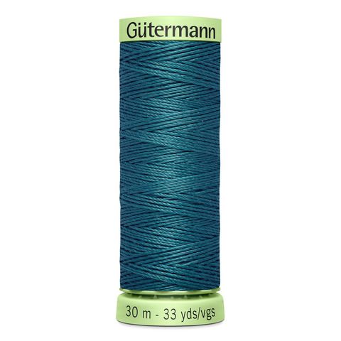 Нить Top Stitch 30/30 м для декоративной отстрочки, Gutermann, 223 лазурно-бирюзовый