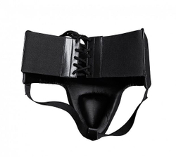 Защита паха мужская AdiStar Pro Groin Guard черно-золотая adiPGG01PRO