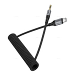 Аудио кабель AUX для Type-C Hoco UPA33B (black)