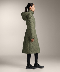 Oysho Водоотталкивающая стеганая куртка FELLEX® AEROGEL, хаки