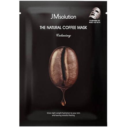JMsolution Успокаивающая тканевая маска с экстрактом кофе The Natural Coffee Mask Calming