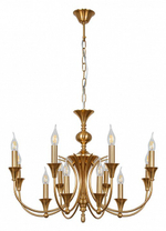 Подвесная люстра Arte Lamp Collinetta A4094LM-12PB
