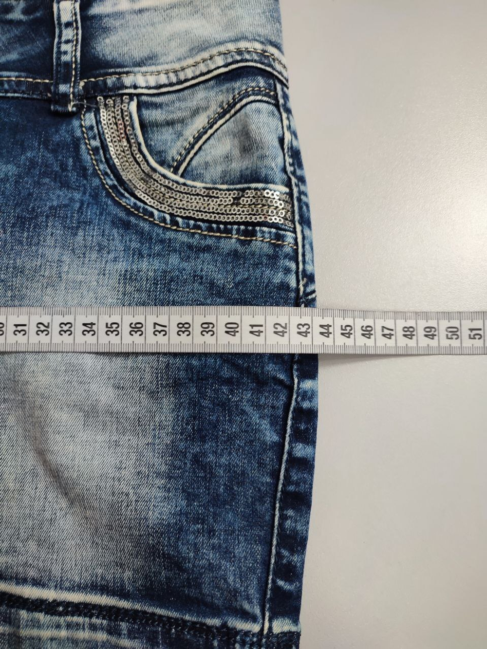 Юбка Vdm Jeans джинсовая мини 44 размер