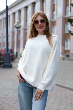 Джемпер вязаный женский SOFT, айвори