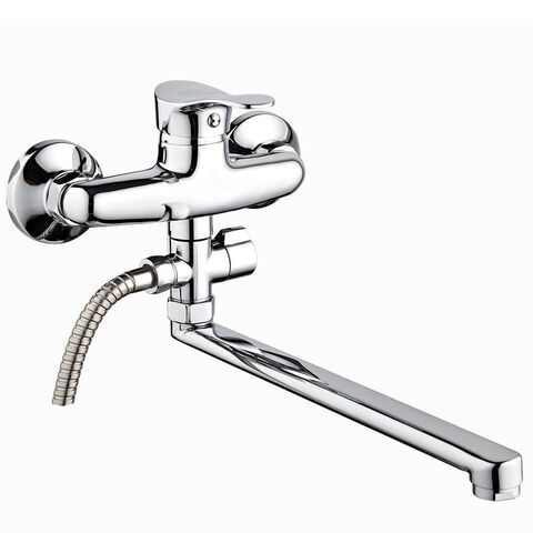 Смеситель для ванны, РМС, с картриджем, хром, SL86-006