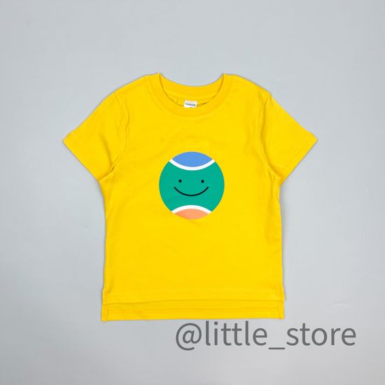 Футболка "Теннис" хлопковая, Желтая