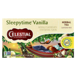 Celestial Seasonings, Травяной чай, Sleepytime Vanilla, без кофеина, 20 пакетиков, 1,0 унции (29 г)