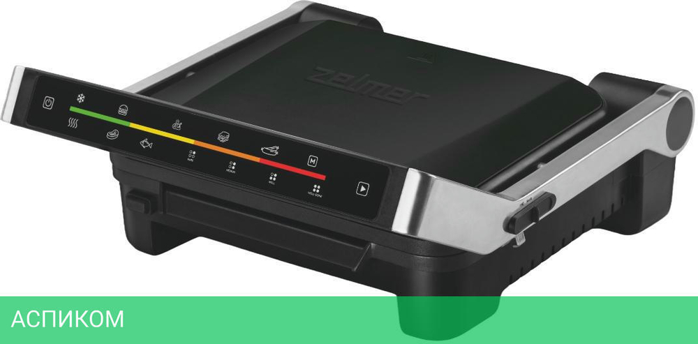 Электрогриль Zelmer ZPR2600 Black/Inox (72105163P)