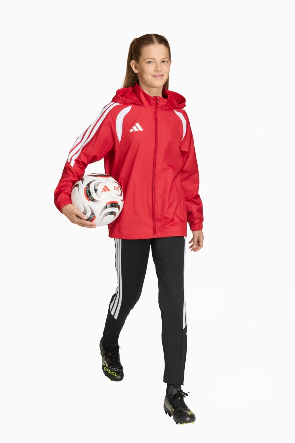 Куртка adidas Tiro 26 League Windbreaker Junior - красный