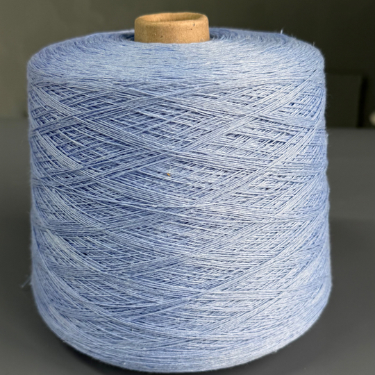 Пряжа TOSCANO Pratolino/3 (100% лен), 660 м/100 гр, голубой горизонт