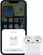 Беспроводные наушники Apple AirPods 3-го поколения (MME73RU/A)