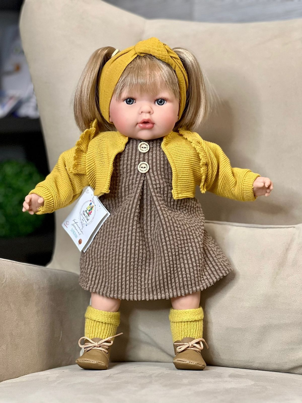 Кукла Nines 45см TITA мягконабивная, в пакете (N1810K)