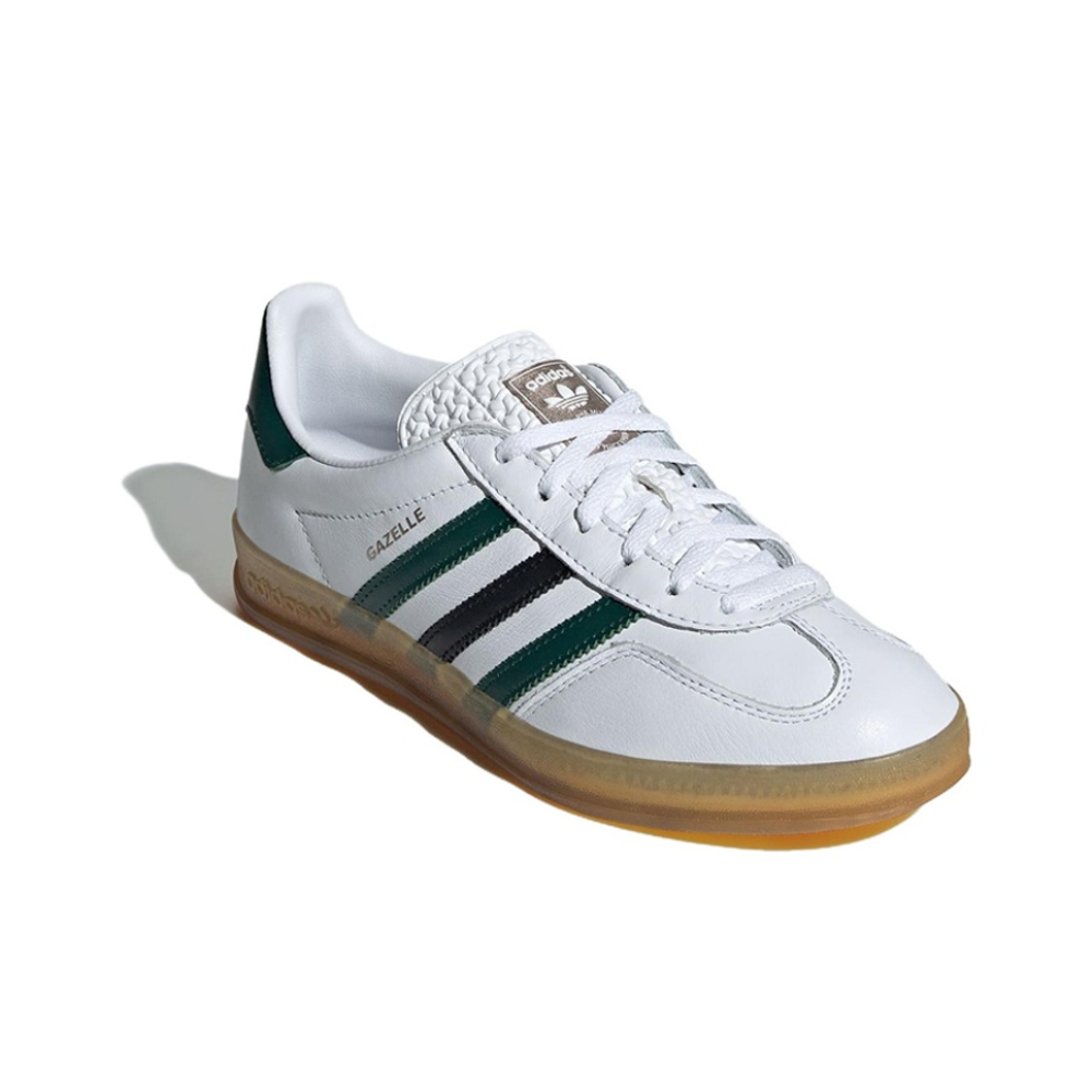 Кроссовки Adidas Originals Gazelle Indoor 'White Collegiate Green' IE2957