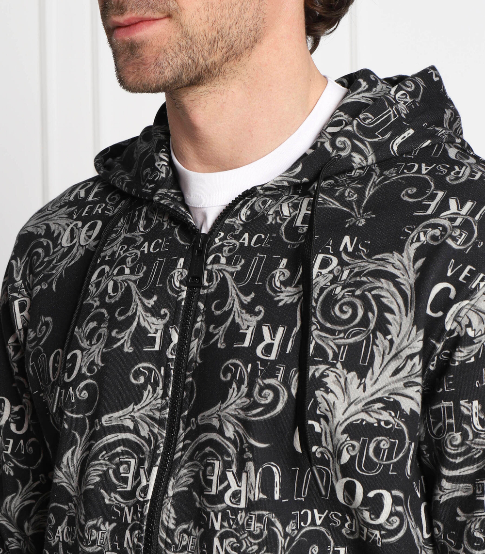 Худи Versace Jeans Couture - черный(74GAI3Z0FS063)