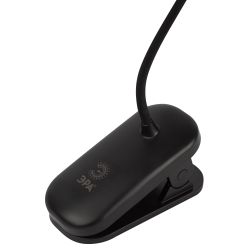 Настольный светильник ЭРА NLED-525-6W-BK светодиодный аккумуляторный на прищепке черный