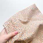 Фланель Шиповник оранжевый (Ворс с лицевой и изнаночной стороны)