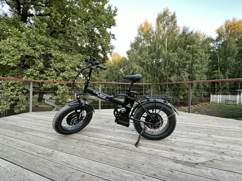 Электрофэтбайк Elbike Taiga 3 Twix (Черный)