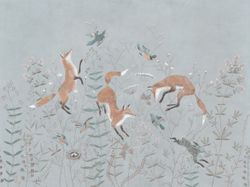 Бесшовная фреска ECO текстиль FOXY, 2,7 м (Ширина 4 м)