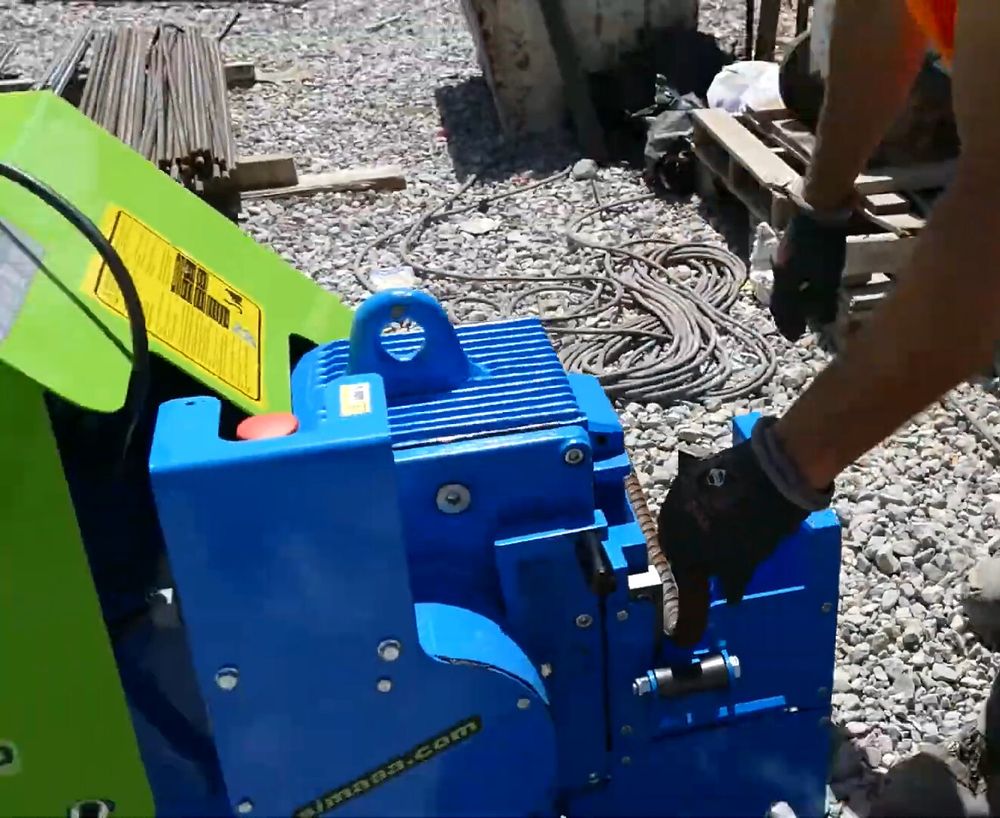 Станок для резки арматуры SIMA CEL-52P - [5,5 кВт / до 40 мм]