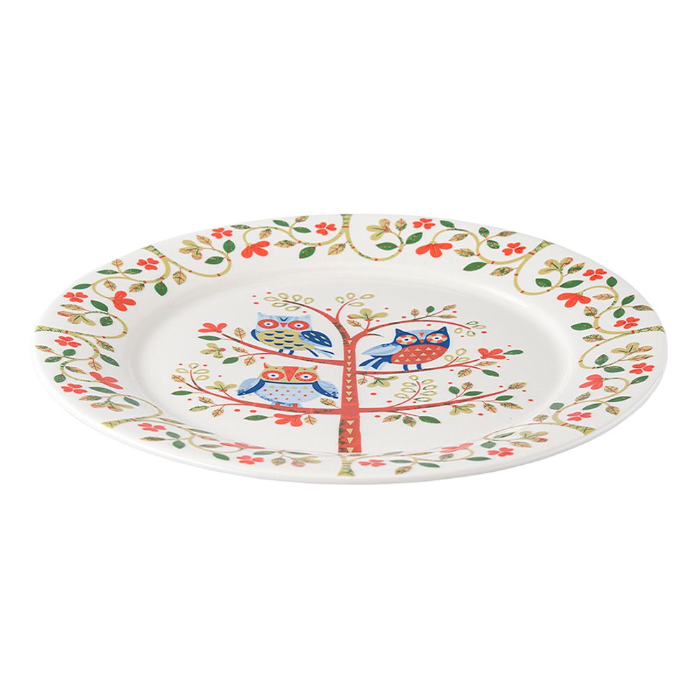 Набор тарелок Owl из коллекции Birds of Paradise в подарочной упаковке, Ø28 см, 2 шт.