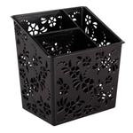 Подставка для столовых приборов универсальная, черный