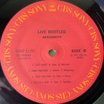 Aerosmith - Live! Bootleg 2LP (Япония 1978г.)