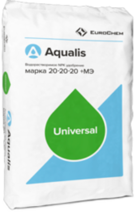Аквалис универсальное, 20-20-20 + МЭ, 25кг