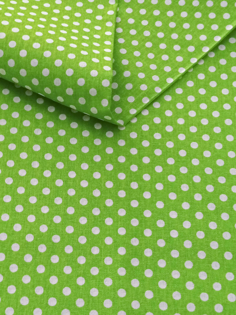 Ткань бязь плательная, рис. " Горох 6 мм", ширина 150 см, арт. 030